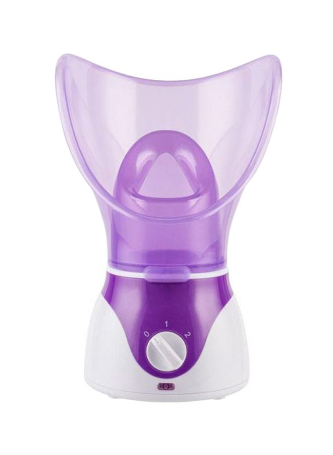 NIBEMINENT Beauty Spa Home Facial Steamer Purple/White 19 x 18 27centimeter