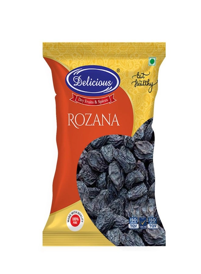 Delicious Rozana Premium Black Raisins | Kismis Dry Fruits | Dry Grapes | Kismis 500gm - Image 1