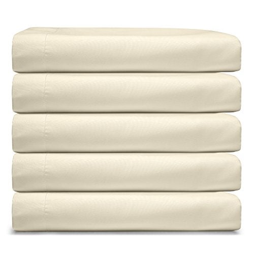 Clara Clark RV Queen Sheets, 6 Piece RV Sheets Set - Hotel Luxury Sheets for RV Bunks, Super Soft Bedding Set, Short Queen,Beige Cream - Image 4