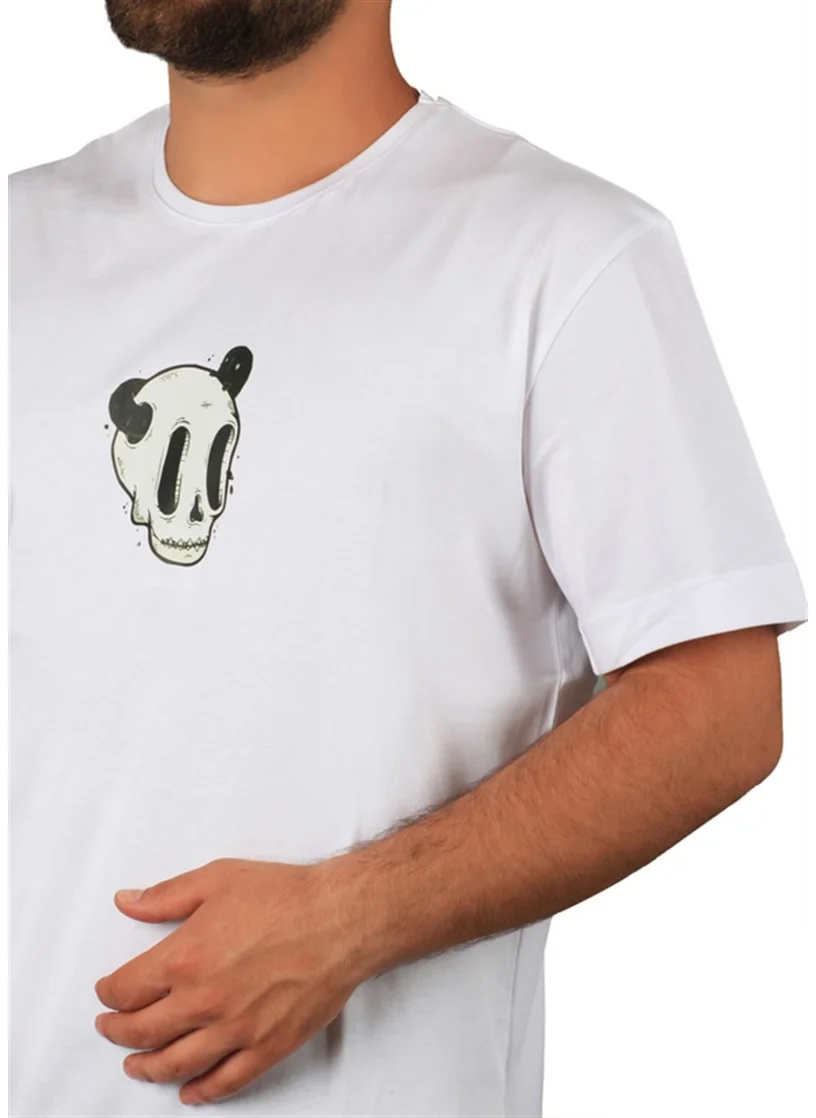 Manta Mnt 2307-1 Skull Printed Men's T-Shirt