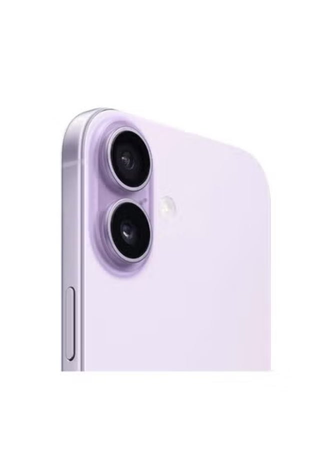 ابل  iPhone 17 256GB Lavender 5G (Nano SIM + eSIM) With FaceTime - Middle East Version - Image 2