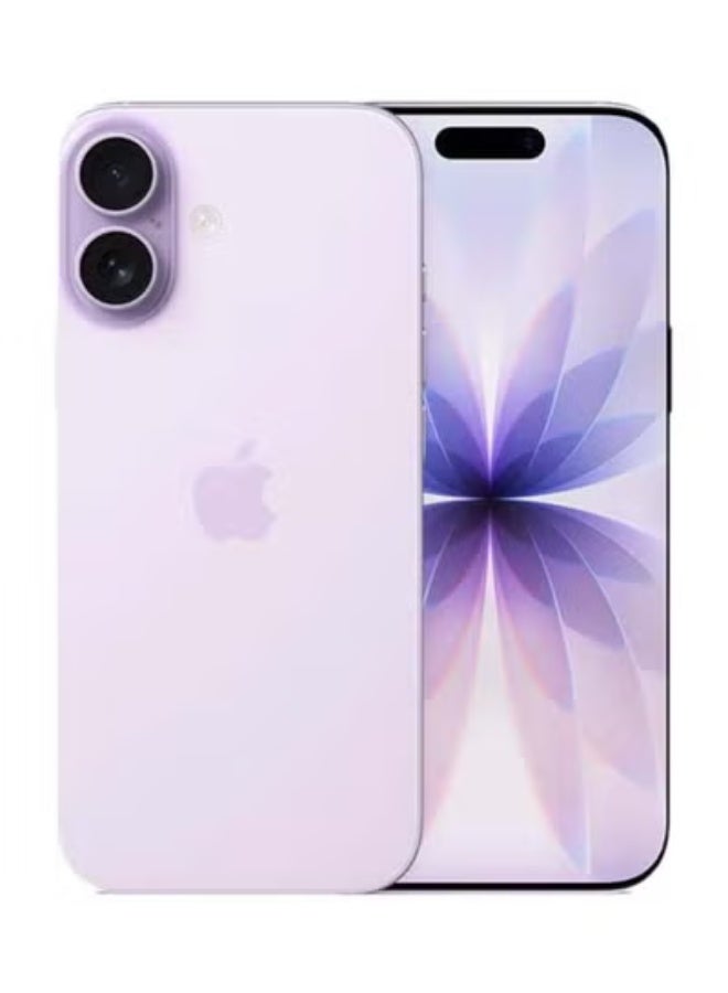 ابل  iPhone 17 256GB Lavender 5G (Nano SIM + eSIM) With FaceTime - Middle East Version - Image 1