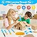 Kizmore Cardboard Cutter for Kids 122 PCS Resuable Safe Cardboard Tools for Kids Educational Building Toys for Family Classroom Activities Christmas Birthday Gifts for 5 6 7 8 9 Years Old Boys Girls - Image 4