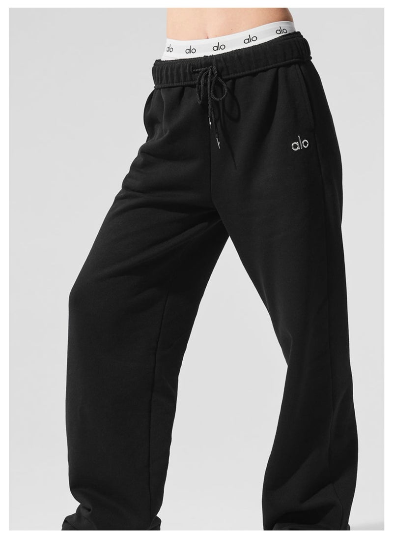 Alo wide-leg pants - sporty and casual comfortable pants - Image 1