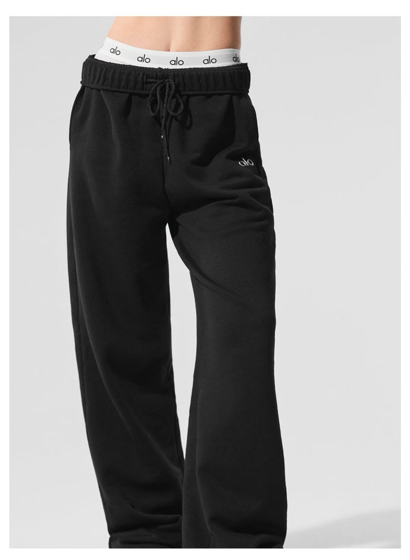 Alo wide-leg pants - sporty and casual comfortable pants - Image 2
