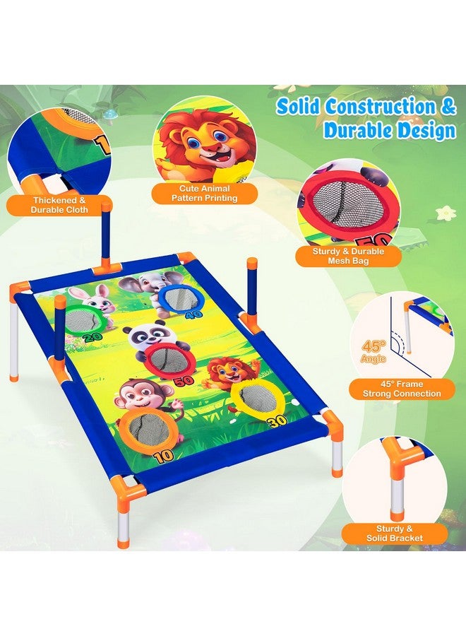 Subao Bean Bag Toss Game,3 in 1 Cornhole Set,Kids Outdoor Games,Sports & Outdoors Play Toys for Toddler Boys Girls 3 4 5 6 7 8 9,Ring Toss Game for Yard Lawn Party Family,Toys Gifts for Kids Age 3+ - Image 5