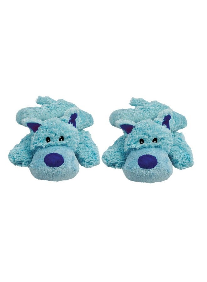 كونج لعبة كونغ كوزي المحشوة - بايلي الكلب الأزرق متوسط الحجم - بايلي الكلب الأزرق - عبوة من قطعتين