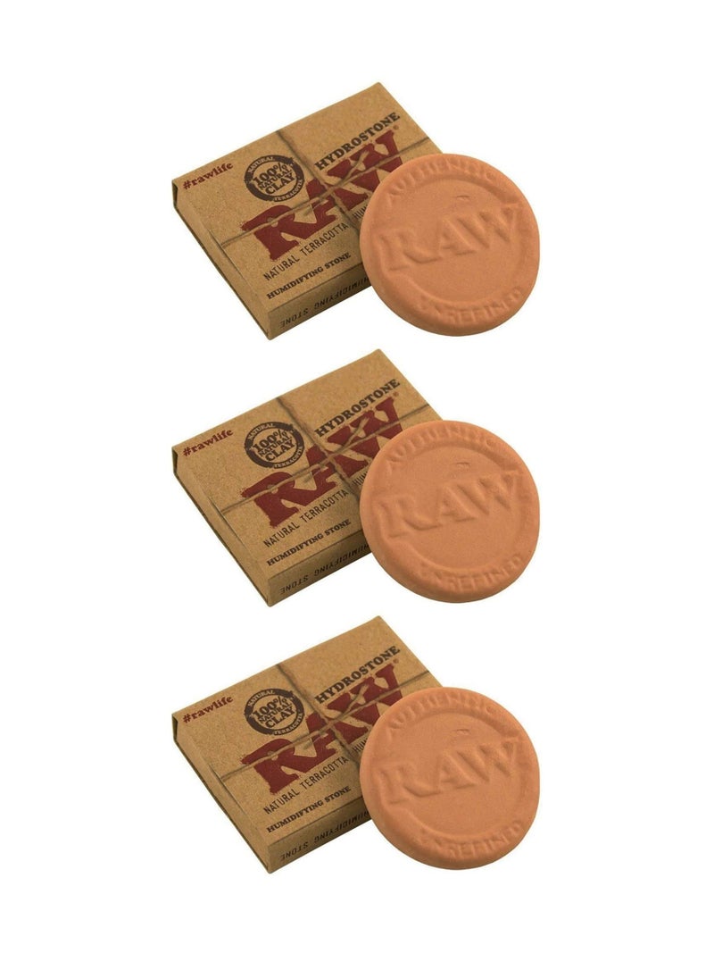 Raw Hydrostone Terracotta Humidifying Stone (3 Pack)