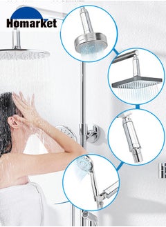 HomarKet Shower Filter For Hard Water,15 Stage Shower Head Filter Universal Showerhead Filter to Remove Chlorine and Harmful Substances  - Image 3