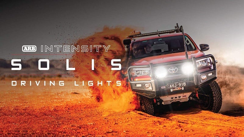 ARB INTENSITY SOLIS SJB36S 36 LEDS DRIVING LIGHT, SPOT BEAM with RED and BLACK INTERCHANGEABLE BEZELS 9 INCHES, INDIVIDUAL - Image 4