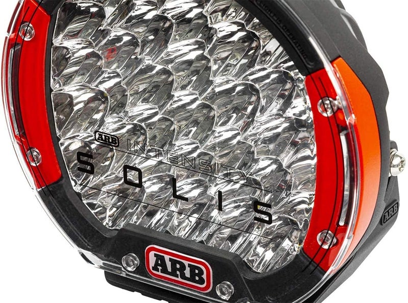 ARB INTENSITY SOLIS SJB36S 36 LEDS DRIVING LIGHT, SPOT BEAM with RED and BLACK INTERCHANGEABLE BEZELS 9 INCHES, INDIVIDUAL - Image 2