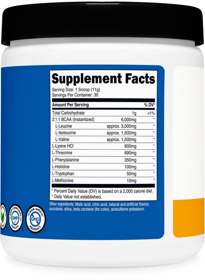 مسحوق نيوتريكوست إي إيه إيه، 30 حصة - فاكهة العاطفة والبرتقال والجوافة (POG) - أحماض أمينية أساسية - غير معدلة وراثيًا، وخالية من الغلوتين، ومناسبة للنباتيين - Image 4