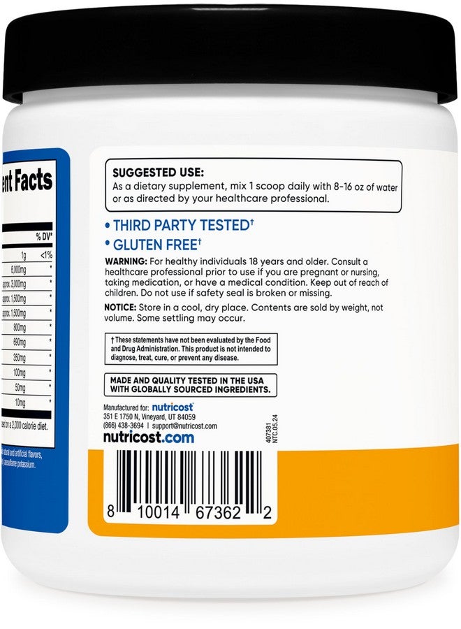 مسحوق نيوتريكوست إي إيه إيه، 30 حصة - فاكهة العاطفة والبرتقال والجوافة (POG) - أحماض أمينية أساسية - غير معدلة وراثيًا، وخالية من الغلوتين، ومناسبة للنباتيين - Image 3