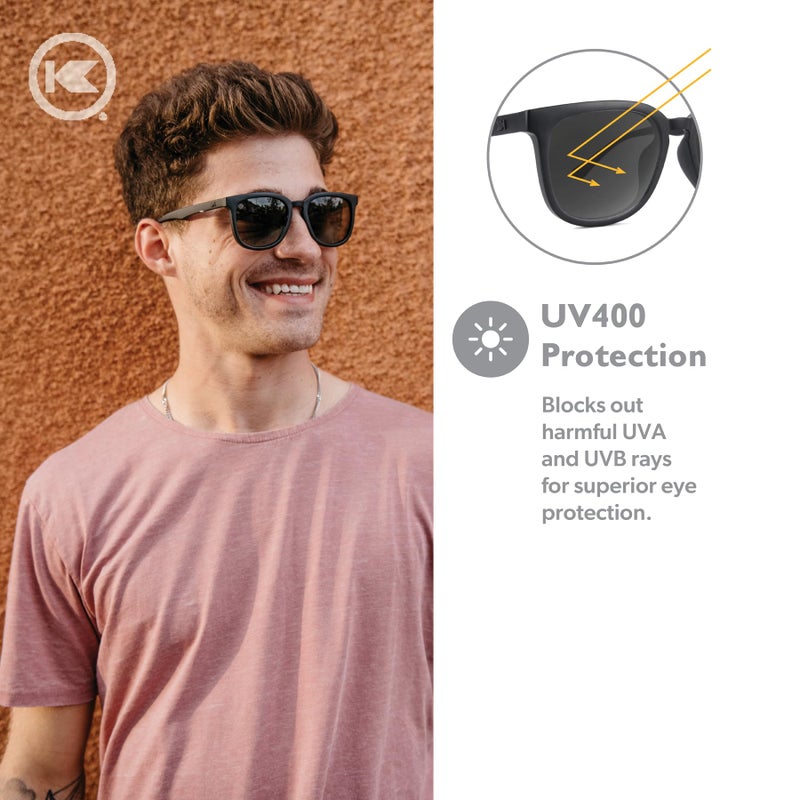 Knockaround Paso Robles Polarized Sunglasses for Men & Women - Trendy Sunglasses - UV400 Protection - Image 3