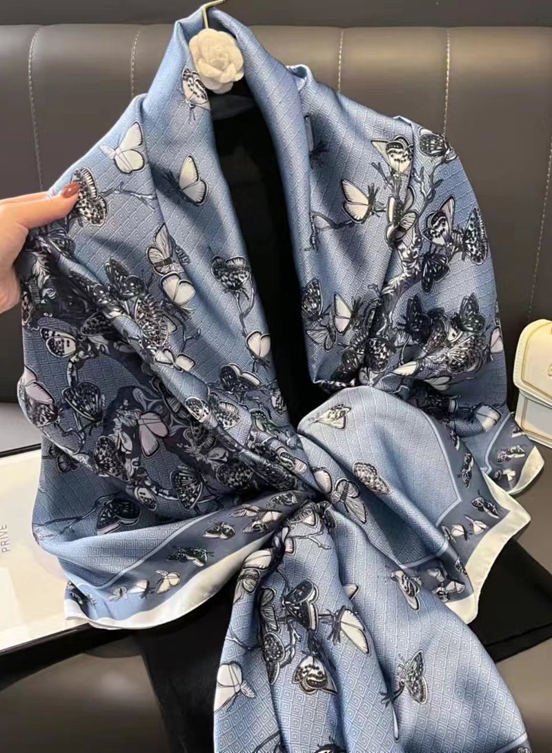 SYOSI Spring and summer fashion print shawls Women's beach scarves - Image 1