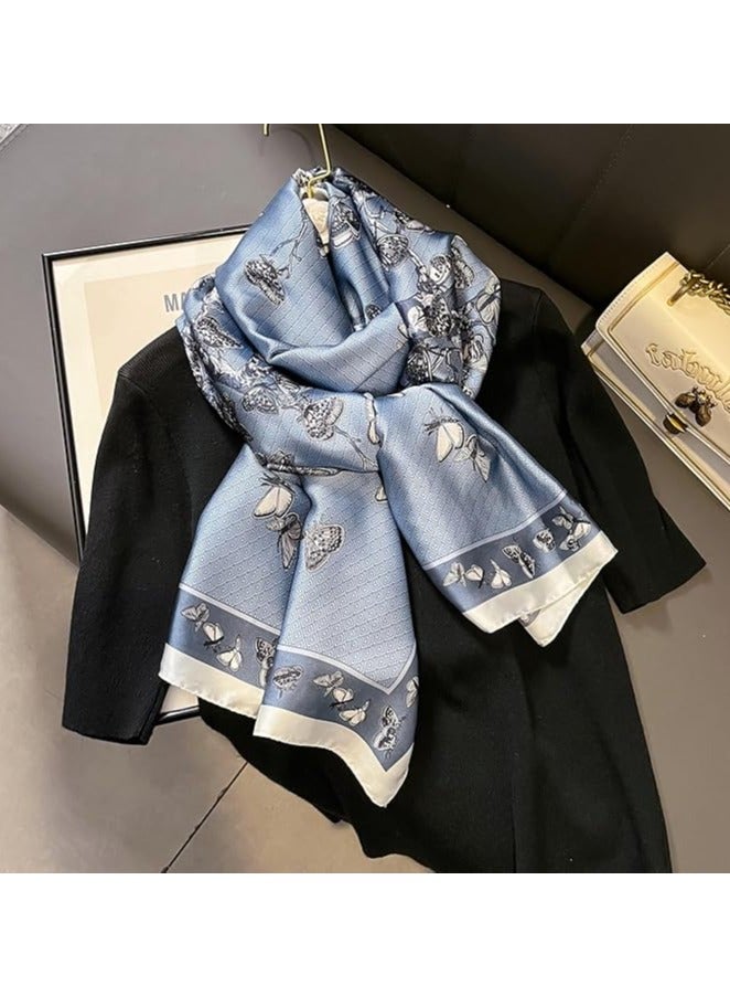 SYOSI Spring and summer fashion print shawls Women's beach scarves - Image 3