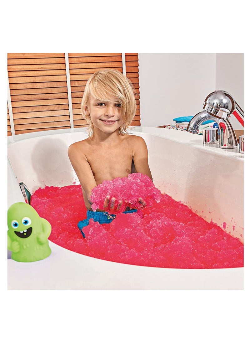 زيمبلي كيدز Gelli Baff Lava Red Bath Slime Powder, 300g Sensory Bath Time Fun for Kids - Image 2