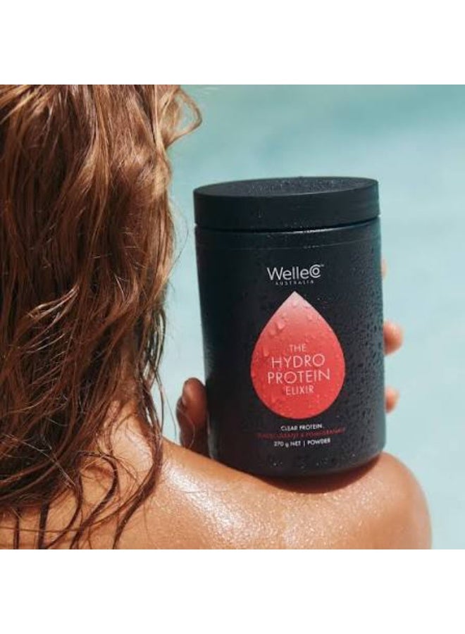 WelleCo The HydroProtein Elixir - Blackcurrant & Pomegranate 270g - Image 2