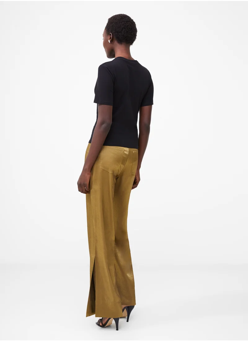 فرنش كونكشن Rallie Cotton Crew Neck T-Shirt