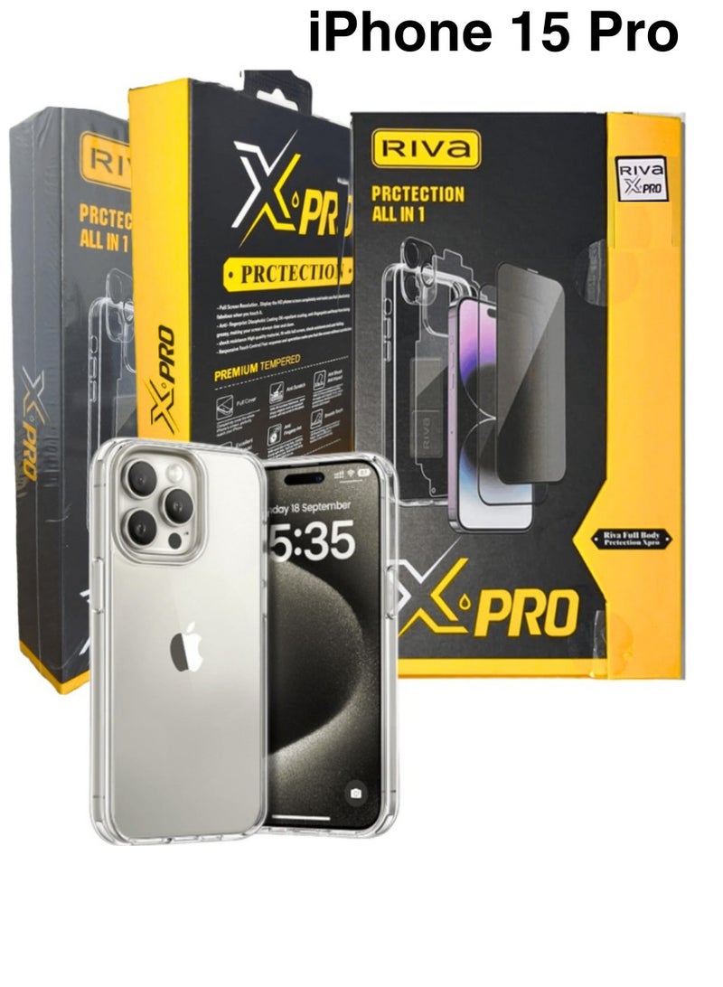 Riva Full protection package for iPhone 15 Pro 8*1 from Riva360 - Image 1