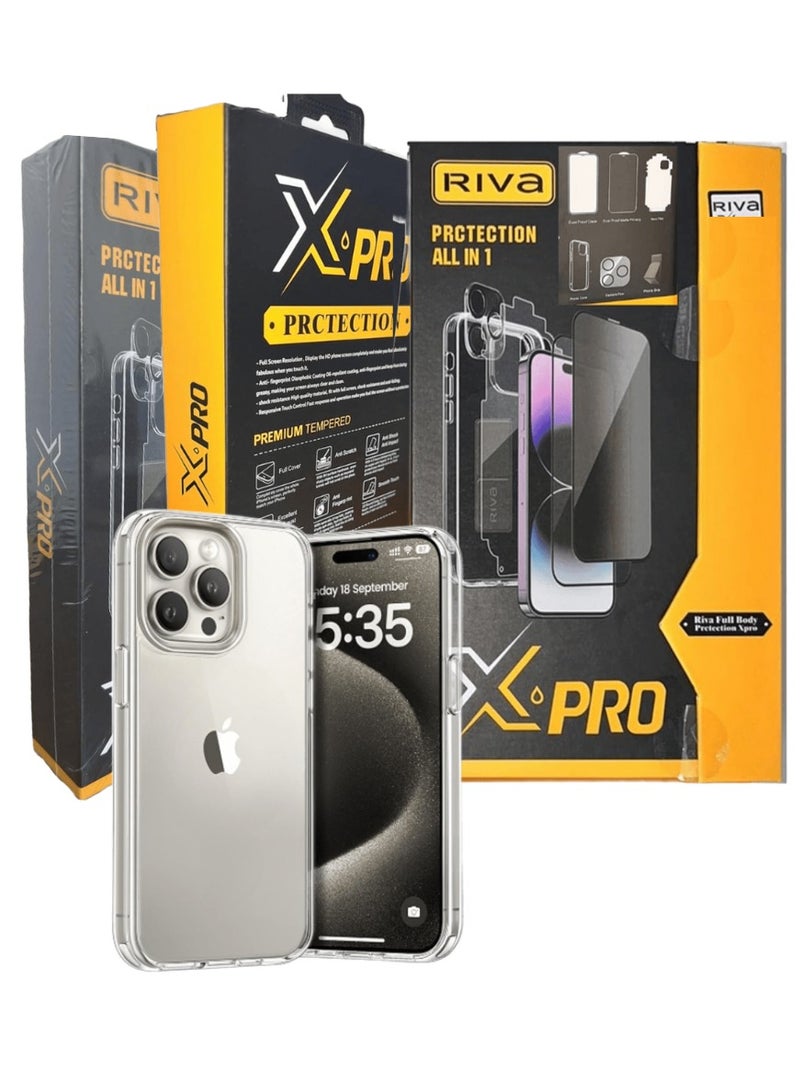 Riva Full protection package for iPhone 15 Pro 8*1 from Riva360 - Image 2