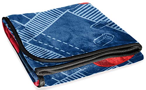 Jay Franco Spiderman Kids' Miles Morales Plush Fleece Throw - 46" x 60", Soft, Fade Resistant, Cozy Blanket for Boys & Girls - Image 4