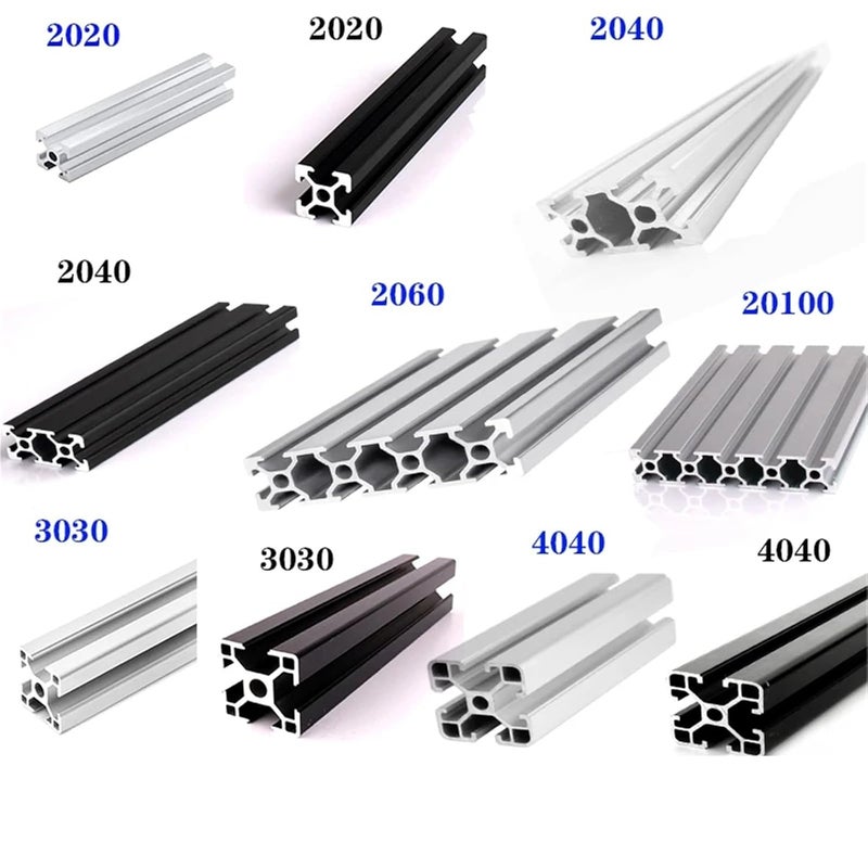 T 3030 Silver Aluminum Profile Linear Rail Extrusion 200mm For 3D Printer Parts - Image 3