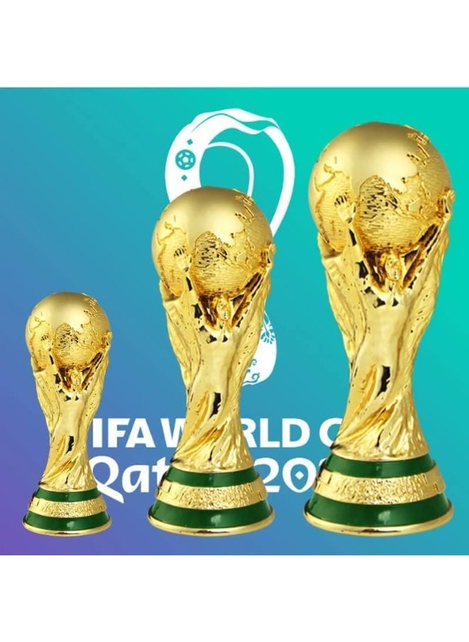 ماركة غير محددة - كأس العالم لكرة القدم 2022 ، جائزة تذكارية لمشجعي مباراة كرة القدم، هدية تذكارية لذكرى كأس العالم للرجال والأولاد (36 سم) - Image 1