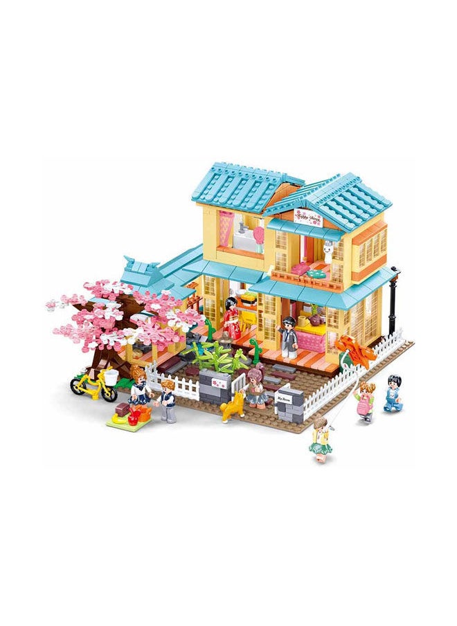 Sluban Happy Diary-Japanese Guesthouse 1021Pcs 