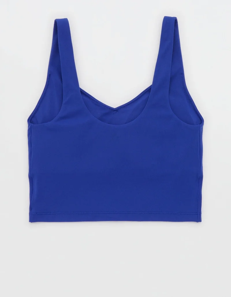 Aerie  OFFLINE By Aerie Real Me Low Key Longline Sports Bra for Women | Best Price UAE