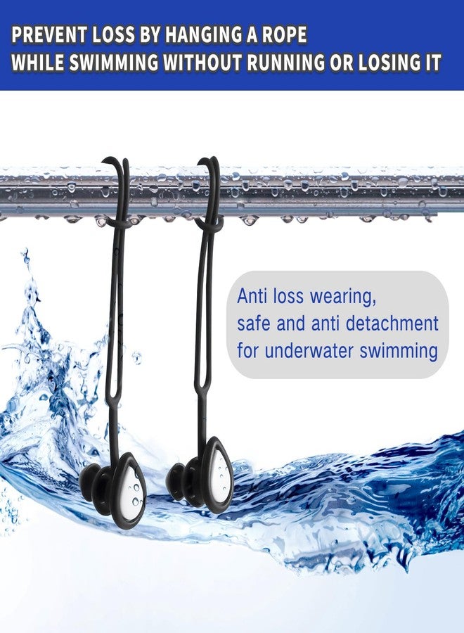 Youtushi Swimming Ear Plugs & Nose Clip for Swimming, Diving, Surfing & More - Includes Storage Box - Image 4