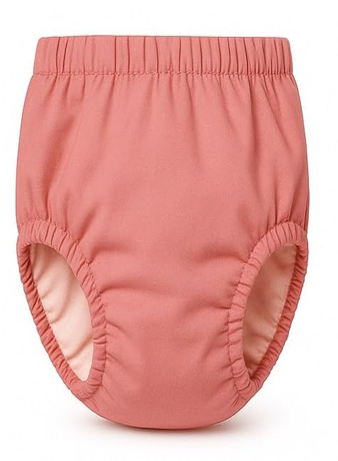Laee cute “Reusable Baby Swim Diapers | Adjustable & Washable Cloth Training Pants | Leak-Proof, Eco-Friendly | Pack of 2 (pink+yellow) - Image 2