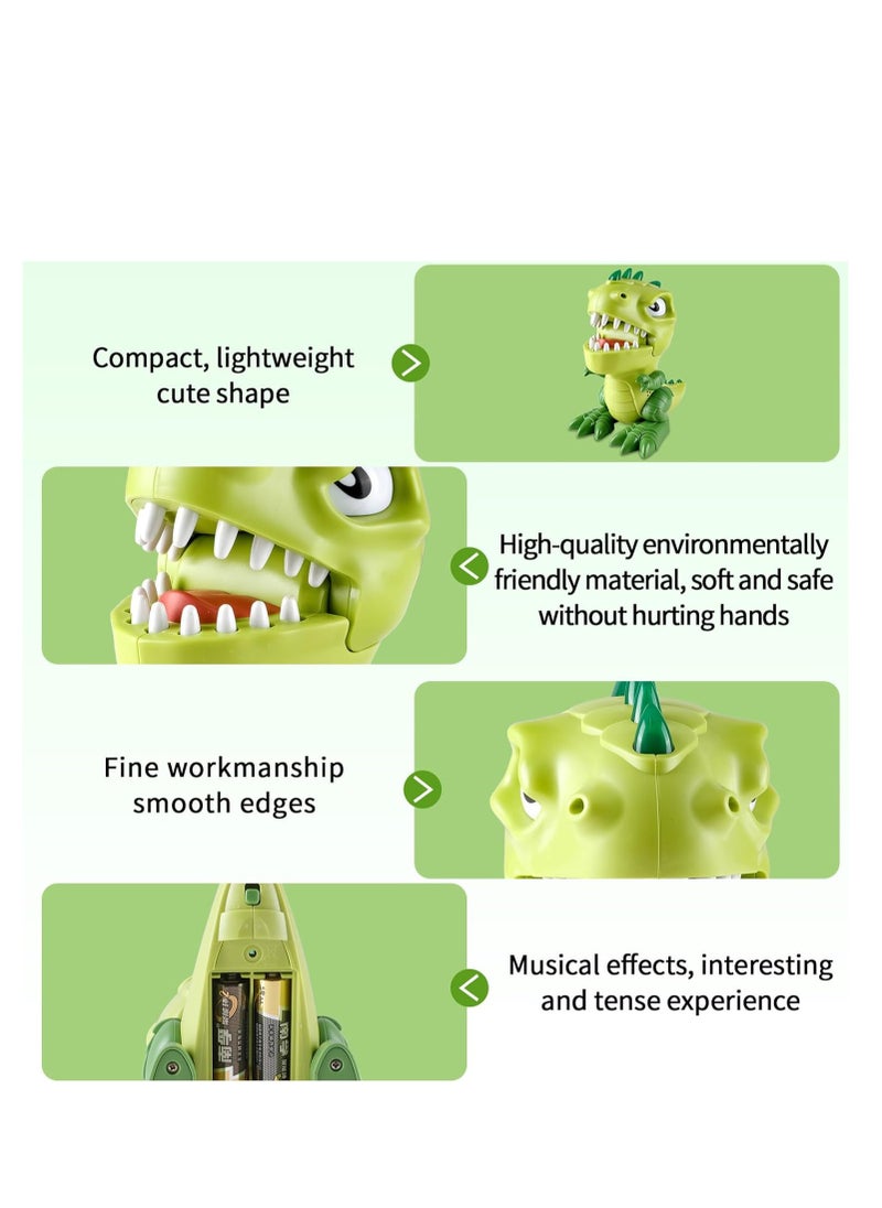 Generic - Mouth Bite Finger Toy Classic Family Game Dinosaur Mouth Biting Finger Game Funny Party Parent Child Interactive Game Toy for Adults and Kids - Image 1
