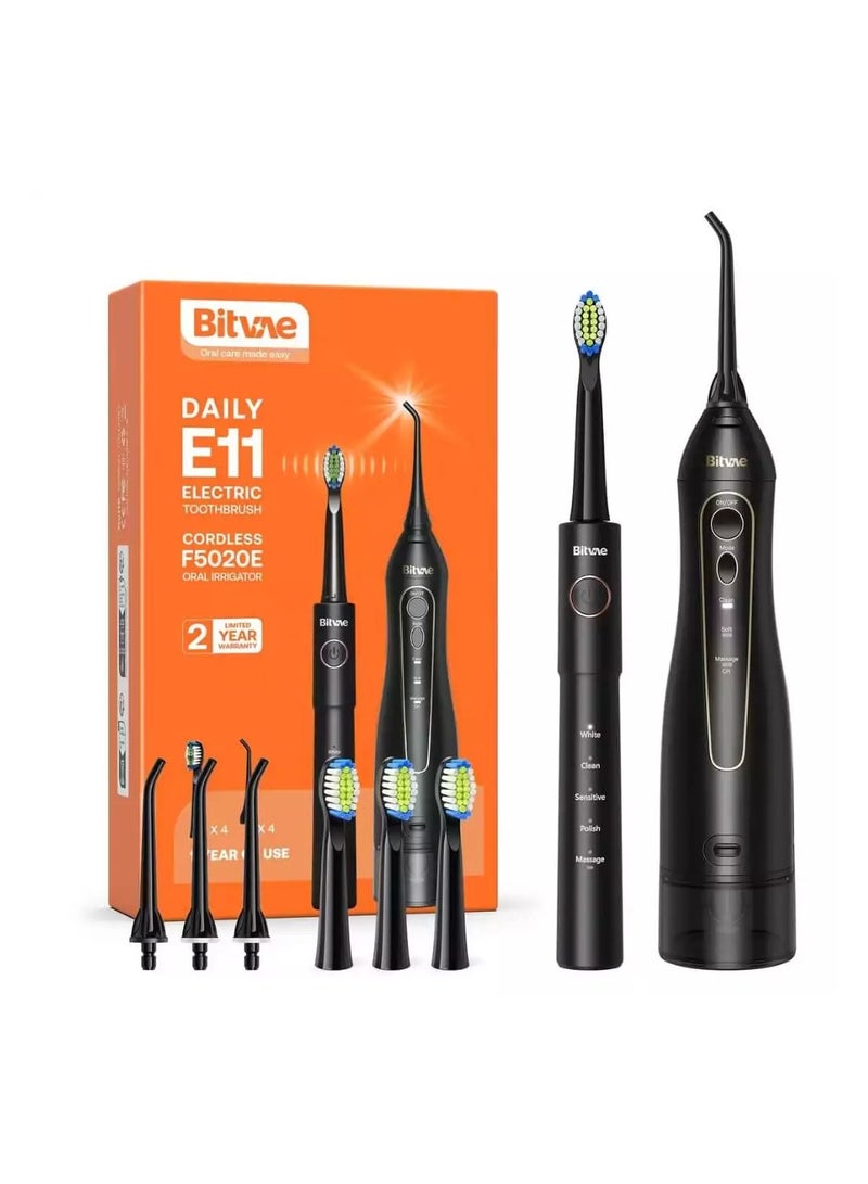 Bitvae Oral Care | E11 Electric Toothbrush + F5020E Oral Irrigator - Image 1