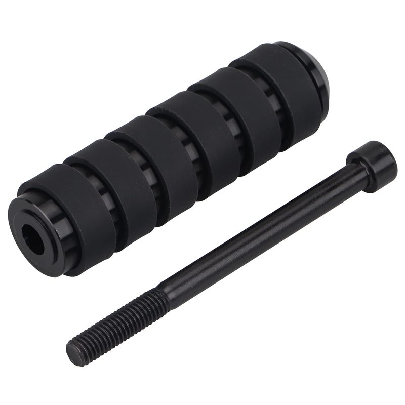 XMMT Motorcycle 38 Extended Toe Foot Shift Pegs For Harley Dyna Softail Sportster Touring Road Street Electra Glide Black