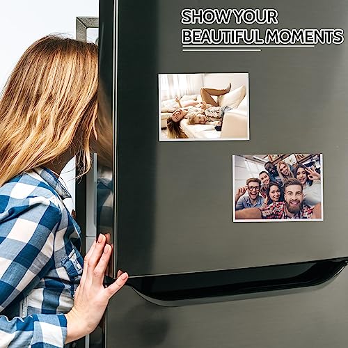 vivinin Magnetic Picture Frame, 12 Pack Magnetic Frame Reusable, Magnetic Photo Frames for Refrigerator 4x6” With White Border, Refrigerator Magnets For Pictures Suitable Home, School, Office - Image 5