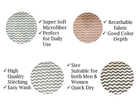 A'kin Akin Hand Towel Super Soft Quick Water Absorbing Microfiber Multipurpose Use as Bathroom Kitchen wash Basin Gym YogaHand Towel 40 x 60 cm Pack of 4 - Image 5