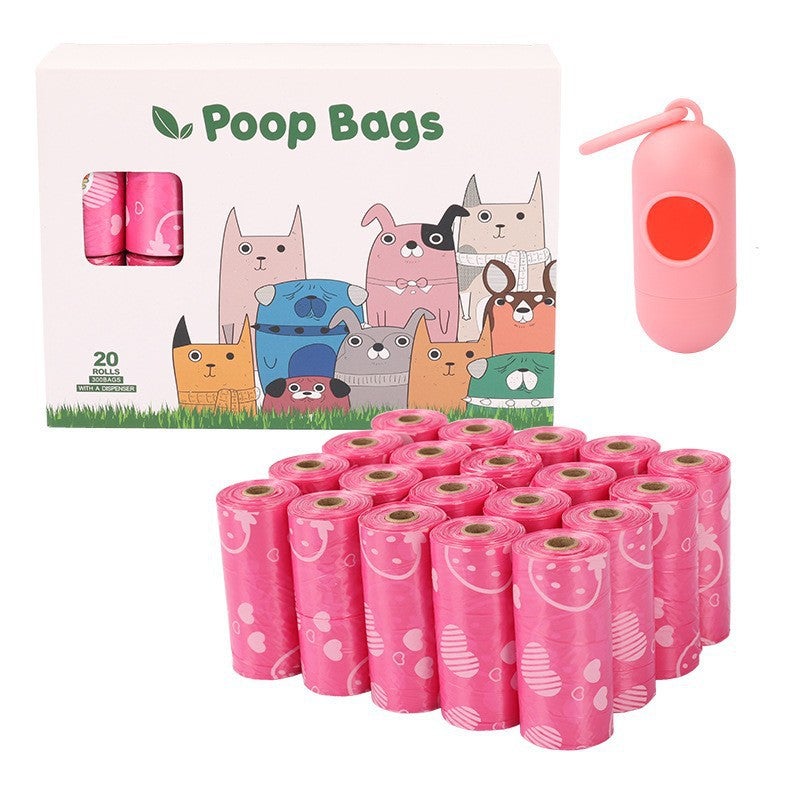 HJ Biodegradable Pet Waste Bags for Outdoor Dog Walking - Image 1