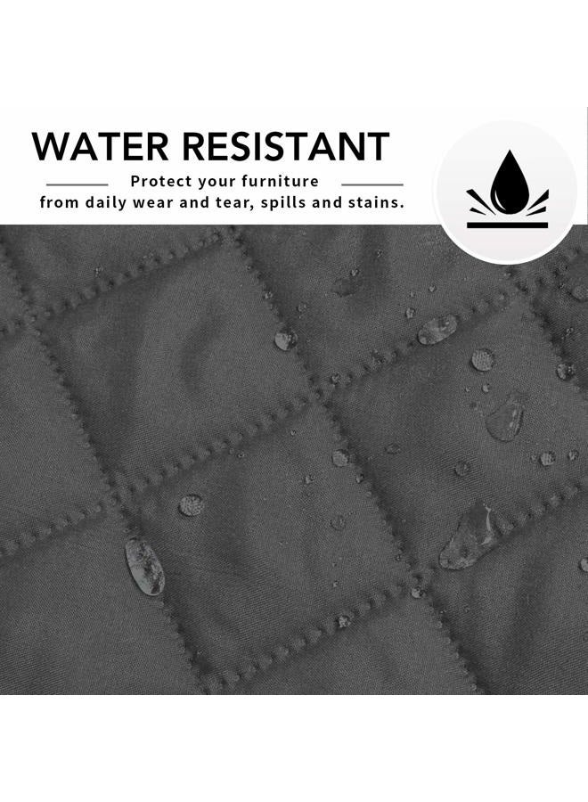 Easy-Going Sectional Couch Covers L Shape Reversible Sofa Slipcover Chaise Lounge Cover Furniture Protector Cover for Pets Dog Cat (X-Large, Dark Gray) - Image 5