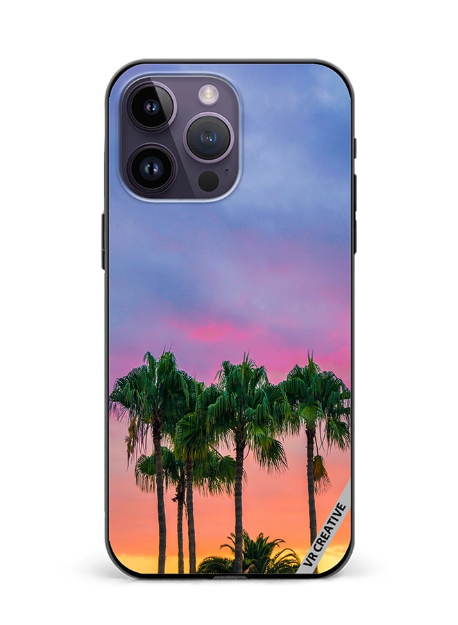 VR CREATIVE Protective Case Cover For Apple iPhone 16 Pro Summer Eve Design Multicolour - Image 1