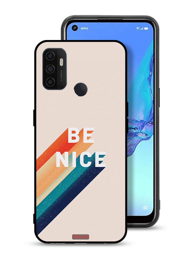 Tolwak Oppo A53s Protective Case Cover Be Nice - Image 1