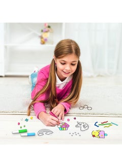 Smartivity SmartCraft Window Art Keycharms Kit for Kids 5 to 10 Years, Creative Birthday Gift Kit for Girls & Boys Age 5-6-7-8-9-10, DIY Art & Craft Activity Kit  - Image 5
