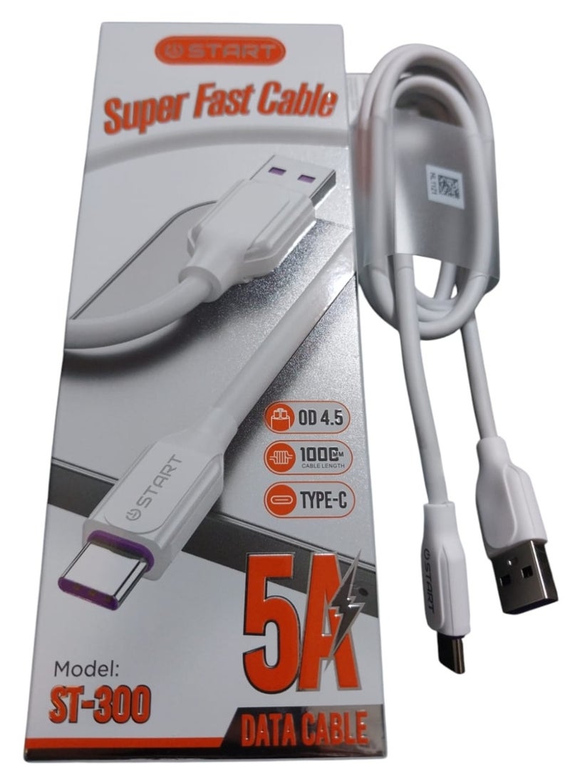 Start Type-C Fast Charging Cable – Compatible with Modern Devices - Image 1