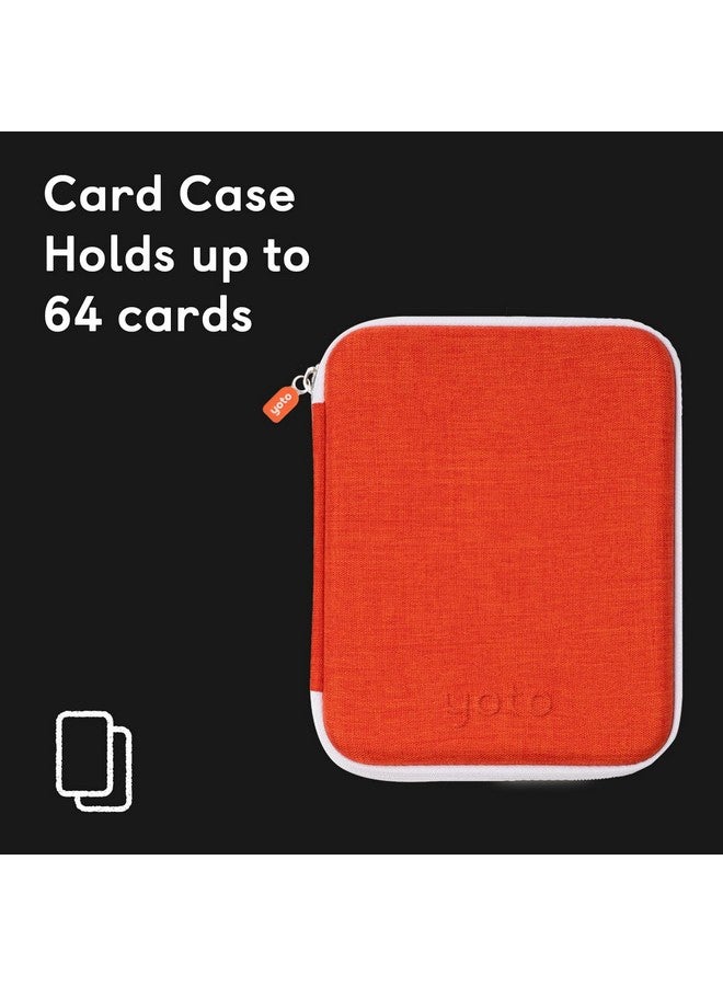 Yoto Audio Card Portfolio Case, Fruit Punch Holds up to 64 Cards with Zipper Closure - Designed to Hold Player, Mini Audio Cards for Boys and Girls - Image 2