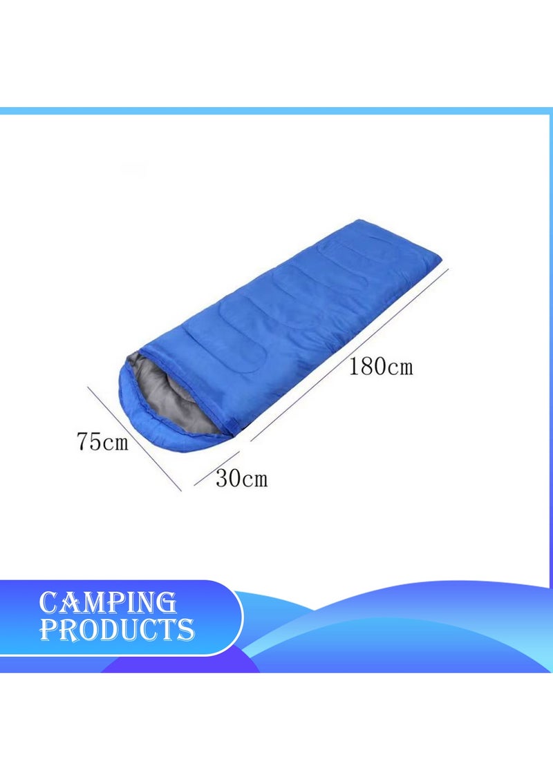 Manful Hooded Envelope Sleeping Bag for Outdoor Camping  - Image 2
