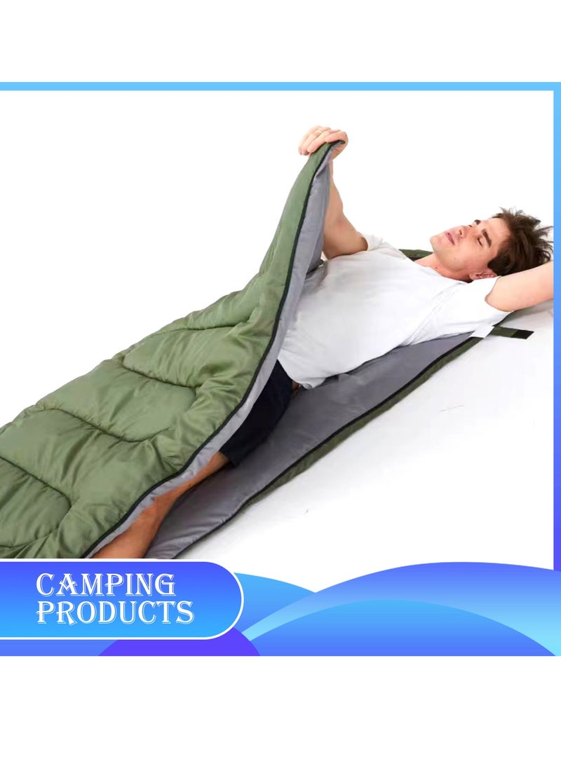 Manful Hooded Envelope Sleeping Bag for Outdoor Camping  - Image 5