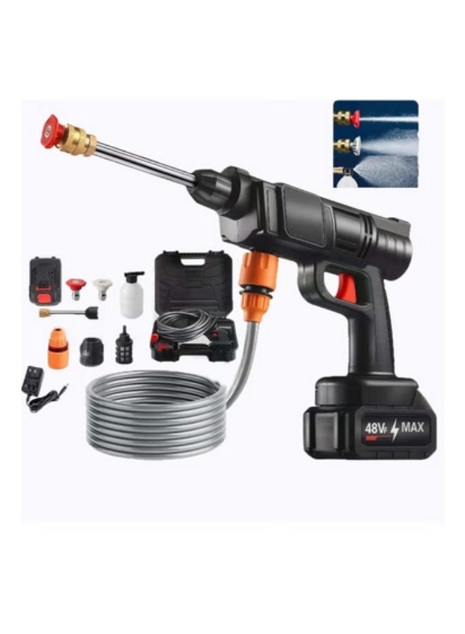 48V Cordless Rechargeable Water Spray Gun – Multi-Purpose Cleaning & Washing - Image 1