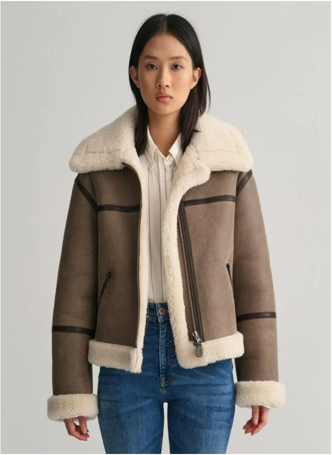 غانت Gant Shearling Jacket