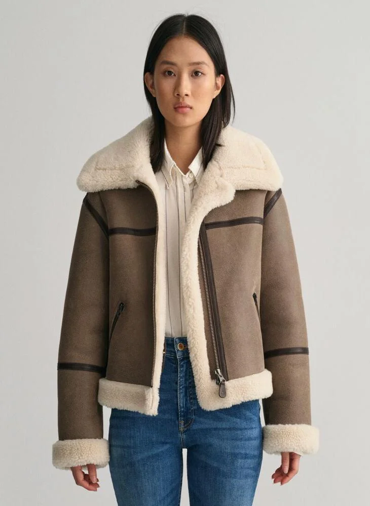 غانت Gant Shearling Jacket