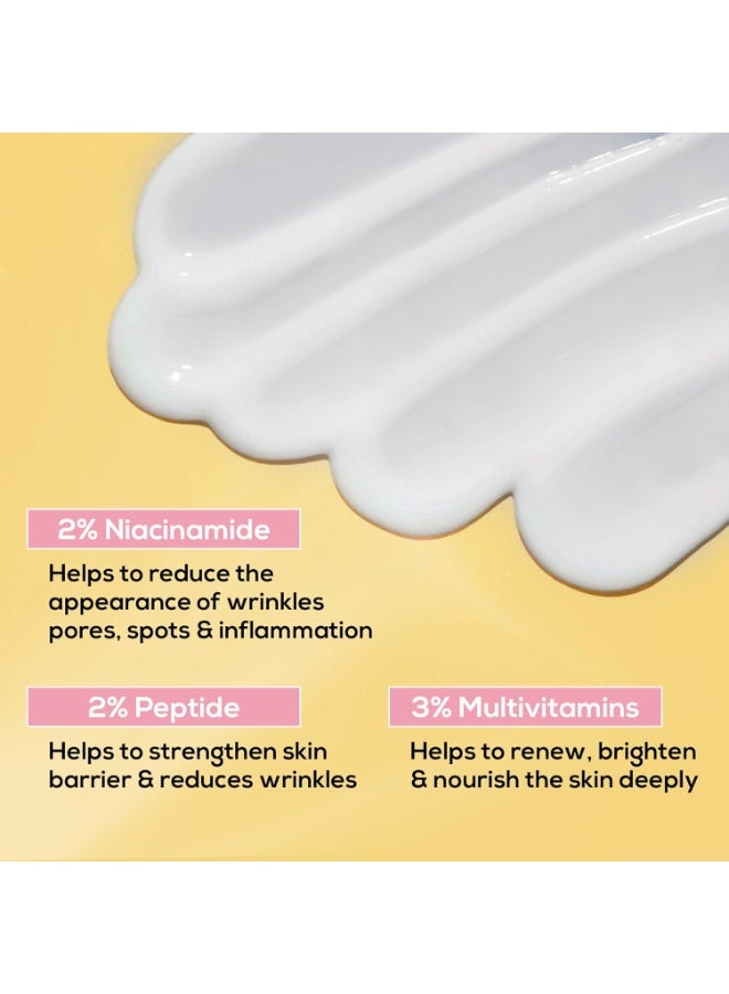 رينيه واقي الشمس رينيه لتصغير المسام بعامل حماية 70 مع 2% نياسيناميد، 2% ببتيد، و3% فيتامينات متعددة، 50 مل - Image 3